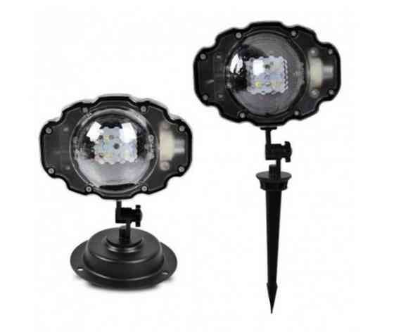 Лазер диско проектор уличный WL-809 Snow Flower Lamp (4 цвета) 1 режим Винница
