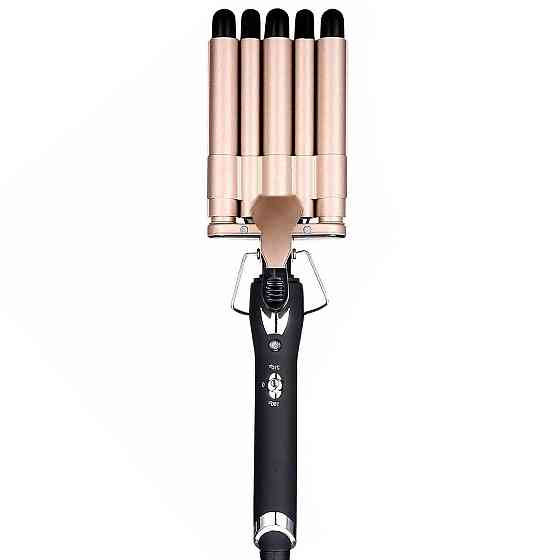 Плойка для волосся п'ять хвиль 2 режими, Geemy GM-2933 (45Вт) / Плойка хвиля для укладання волосся / Стайлер Київ