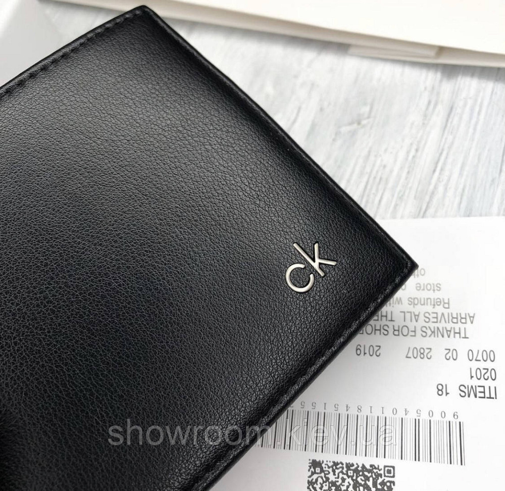 Мужское брендовое портмоне (1341) с монетницей Киев - изображение 7