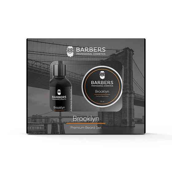 Набір для догляду за бородою Barbers Brooklyn 80 мл Київ