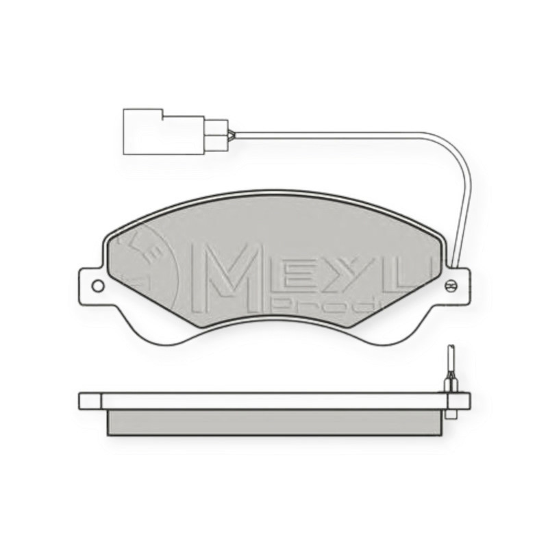 Колодки передние Форд Транзит 06- пер.привод тормозные Мукачево - изображение 1