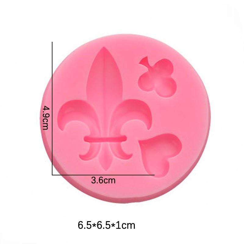 Силиконовый молд масть карты 65 мм розовый Киев - изображение 2