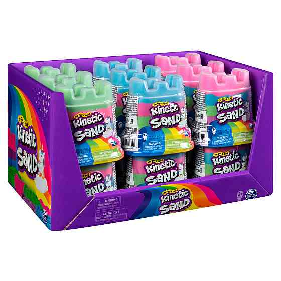 Пісок для дитячої творчості - KINETIC SAND МІНІ-ФОРТЕЦЯ (різнокольоровий, 141 g) Дніпро