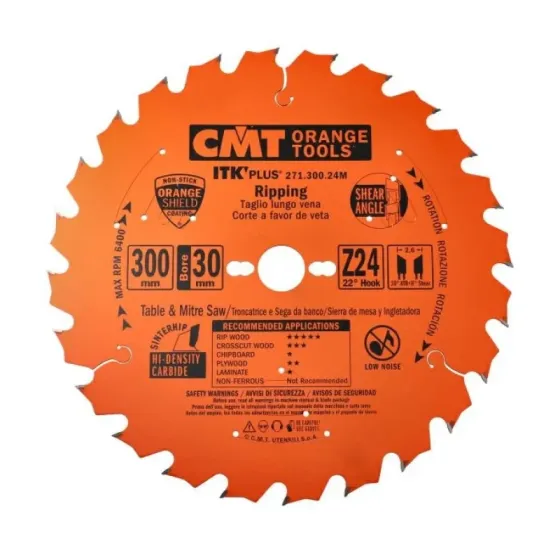 Пильний диск по дереву CMT 300x30x24z K2.6/1.8 (271.300.24M) Одеса