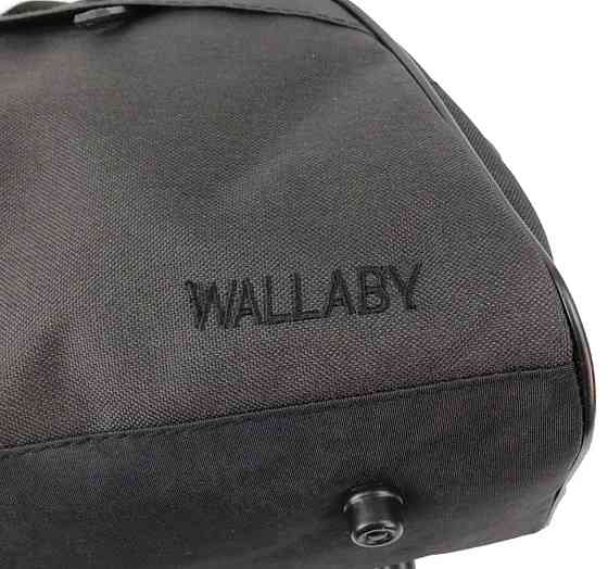 Сумка дорожная Wallaby 213 25х43 черная Киев