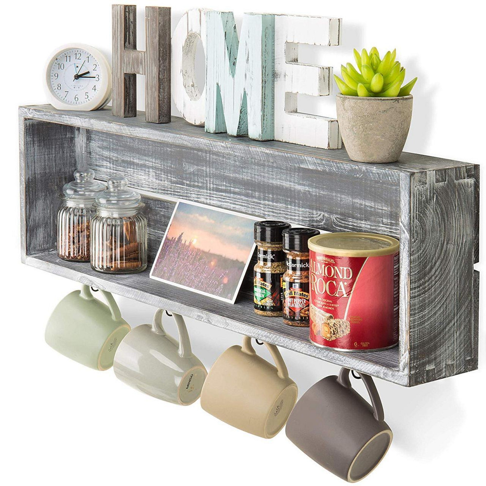 Полиця для чашок "Мартуні" шеббі Миколаїв - фото 2