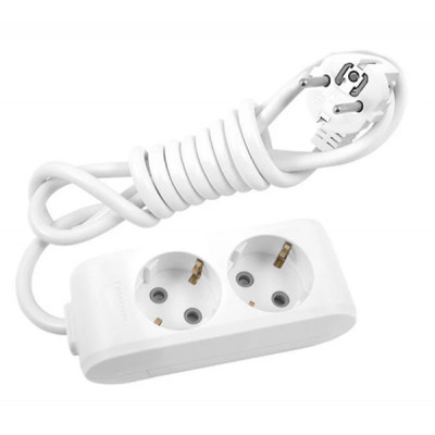 Сетевой удлинитель Panasonic X-tendia із заземленням 2 розетки, 5м (WLTB04252GR-UA) Винница - изображение 1