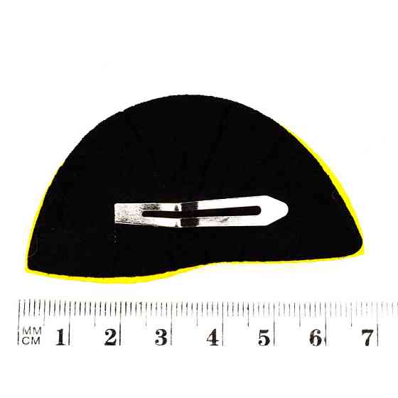 Зажим для волос Лимон в камнях 1200-203-5, 2 шт Винница