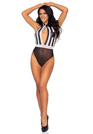 Костюм рефері Leg Avenue Roleplay Bedroom Referee One size, свисток Sex Aura Київ