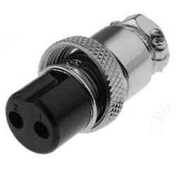 Роз'єм MIC 322, (гніздо), під кабель, 2pin, діам.-16мм Полтава