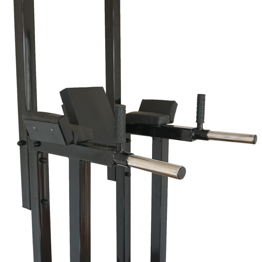 Турник + пресс + брусья 3 в 1 с упорами для ног 40х40 мм KZ-473 разборная Киев - изображение 7