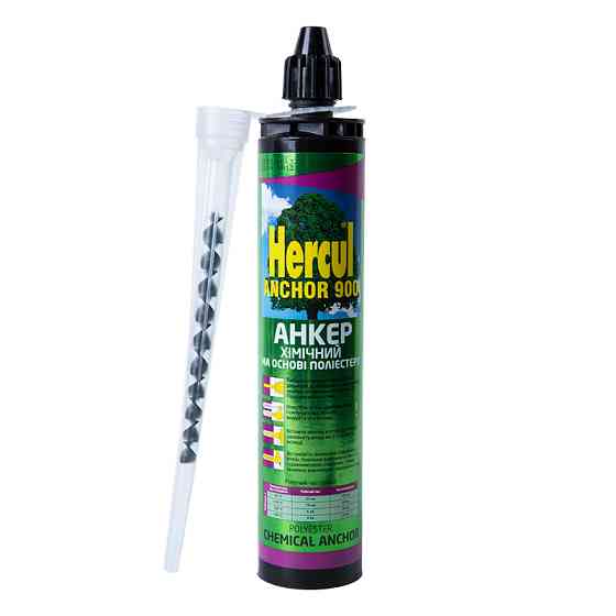 Хімічний анкер (рідкий дюбель) на основі поліестеру HERCUL ANCHOR 300 мл Киев