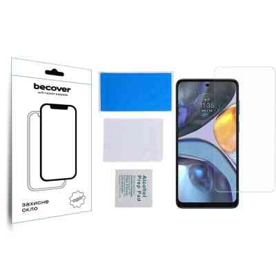 Скло захисне BeCover Motorola Moto E32s 3D Crystal Clear Glass (709734) Вінниця