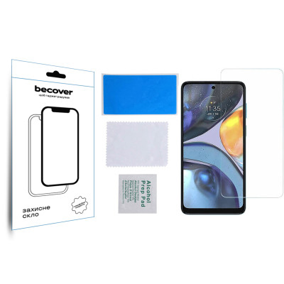 Скло захисне BeCover Motorola Moto E32s 3D Crystal Clear Glass (709734) Вінниця - фото 3