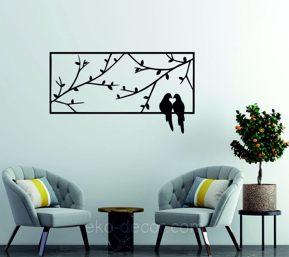 Декоративное настенное Панно «Птица», Декор на стену Киев - изображение 2