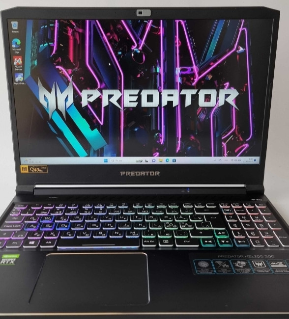 Acer Predator Helios 300 i7 10870H/RTX 3080/RAM 32Gb/SSD1TB/240Hz Ноутбук Київ - фото 1