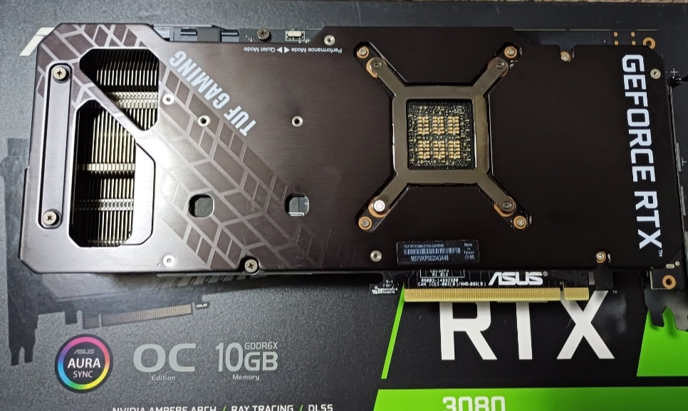 Відеокарта ASUS TUF OC RTX 3080 Київ - фото 4