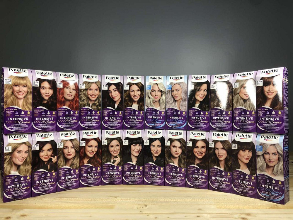 Фарба для волосся Palette Intensive Color Creme — олії та кератин, різні відтінки, оригінал Киев - изображение 1