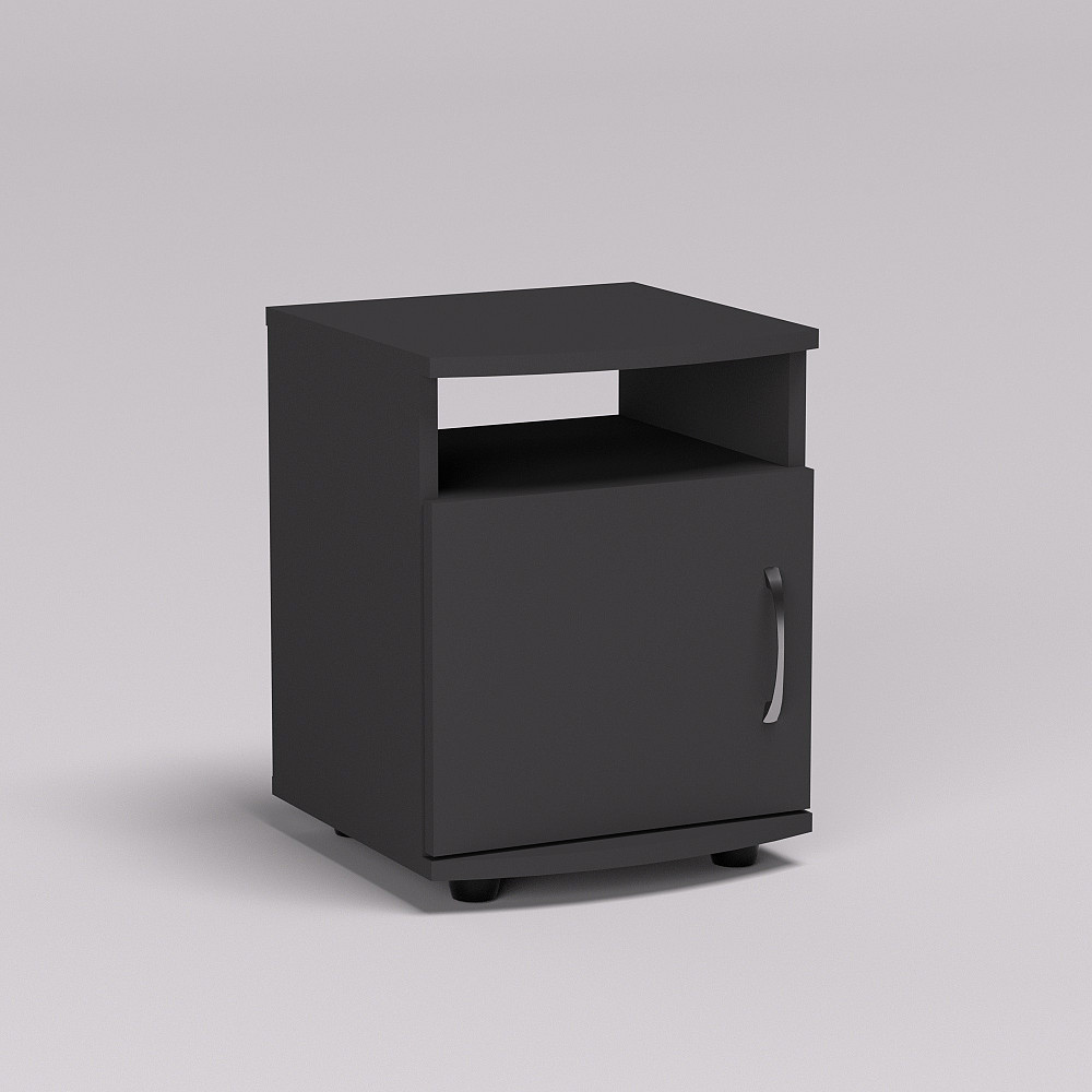 Тумба прикроватная V-2, Антрацит, 350/350/450 Львов - изображение 2