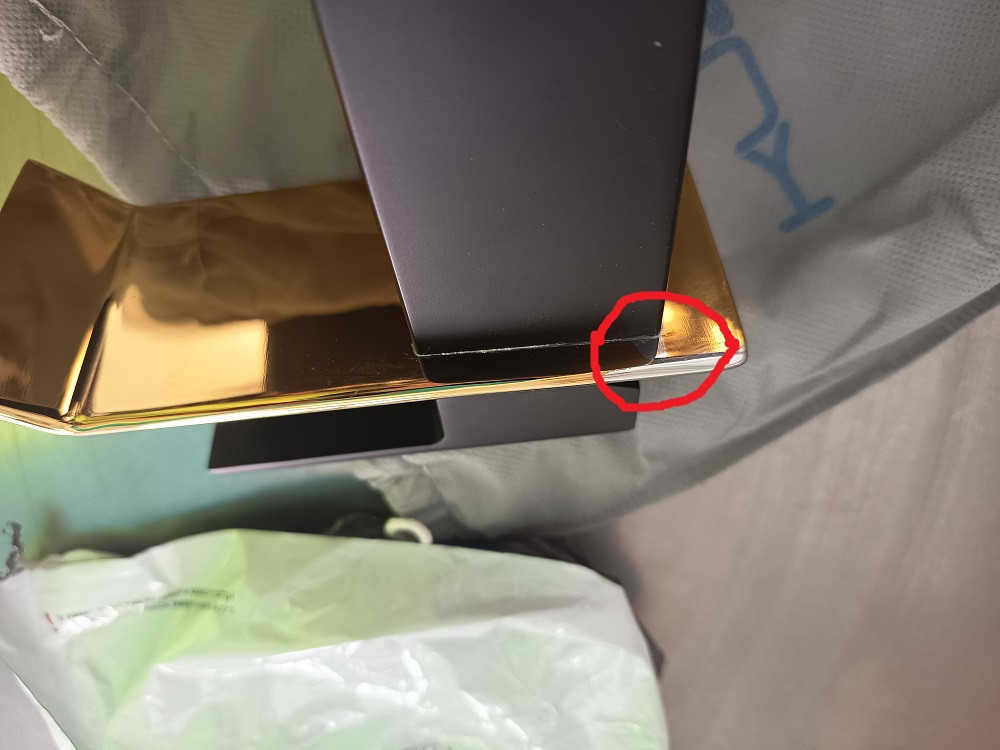 УЦІНКА! Змішувач для раковини KUZOR MT9033-1 чорно-золотистий, одноважільний кран для ванної кімнати Дніпро - фото 9