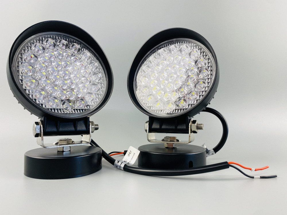 Фара кругла 123W (41 led діод) IP67, 114 ммx114 ммх32 мм Мукачево - фото 8