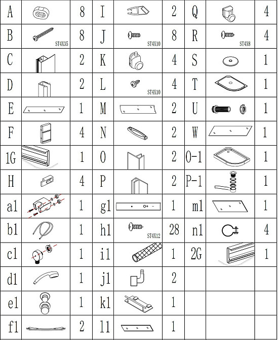 Душевой бокс BRAVO REGA L120BL (000015534) Киев - изображение 7