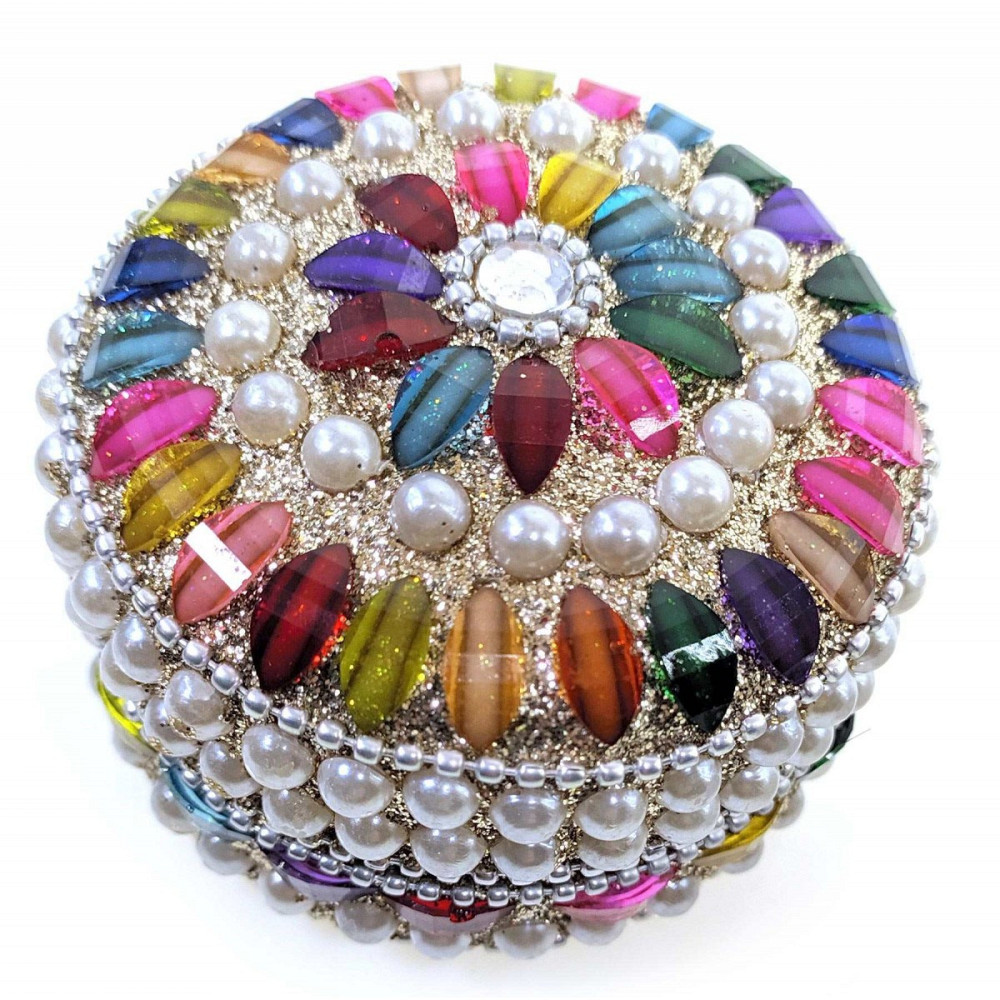 Скринька з металу з камінням 3 шт Київ - фото 3