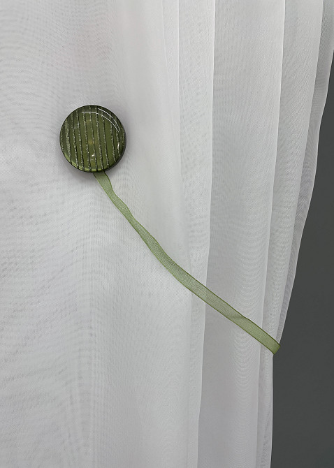 Магніти для штор і гардин Танго набір 2 шт Оливковий (81-174) Київ - фото 4