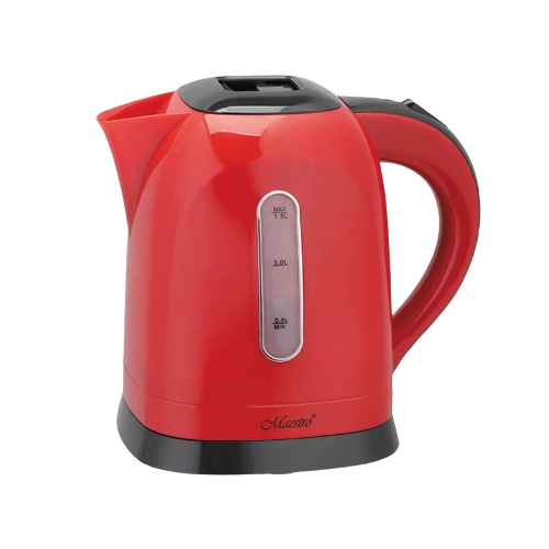 Електрочайник 1,5л 1850-2200W (диск) червоний MR-034-RED Maestro Житомир - изображение 1