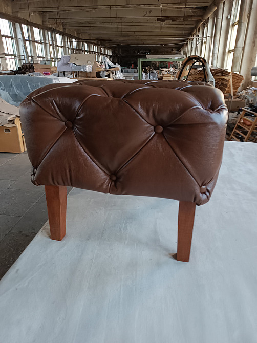 Шкіряний пуф Ужгород - изображение 2