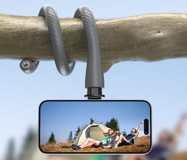 Тримач смартфона на гнучкій ніжці з магнітним кріпленням MagSafe Telesin P3-FM-01GY Київ - фото 8