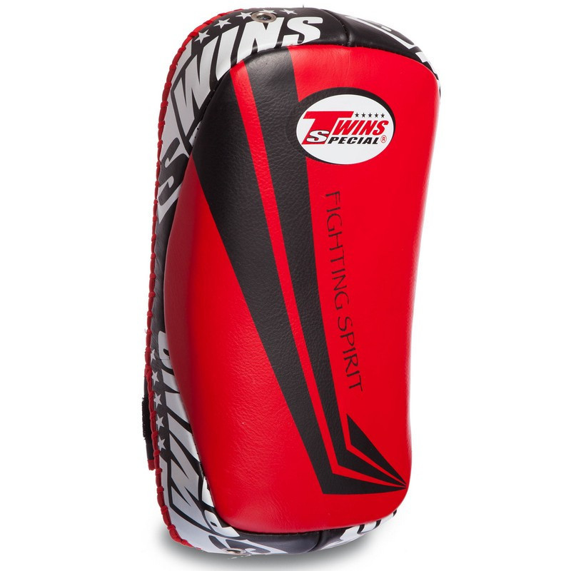 Пады для тайского бокса Тай-пэды TWINS FKPL10-43-L размер 37х20х10 см красный Киев - изображение 1