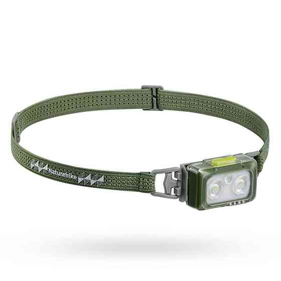 Фонарь налобный Naturehike CNK2550ZM011, зеленый Киев