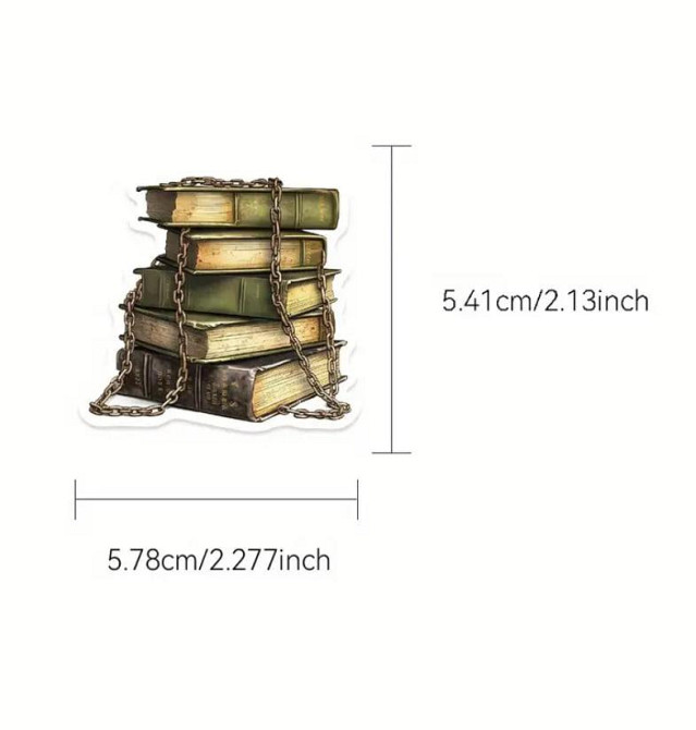 Набор винтажных стикеров 50 шт – магические наклейки в ведьминском стиле Киев - изображение 2