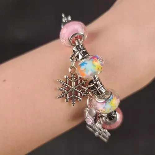 Детский Набор для изготовления украшений / браслетов из 70 элементов с сумкой Kruzzel (20315) Нововолынск - изображение 9