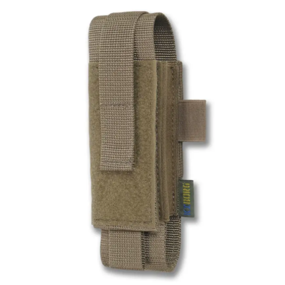 Подсумок под турникет открытого типа с креплениями для тактических ножниц и маркера койот Киев