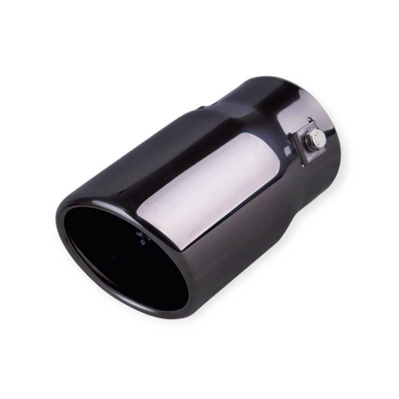 Насадка глушитель черный глянец d 70мм, l 127мм/2, внешн 76мм на Мукачево - изображение 2