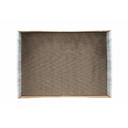 Царапка-лежак Trixie для кошек с кошачьей мятой картон имитация дерева 45х12х33 см Киев - изображение 3