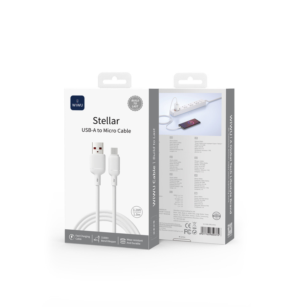 Кабель WIWU Stellar Series Cable A-M Wi-C086 1M Одесса - изображение 2