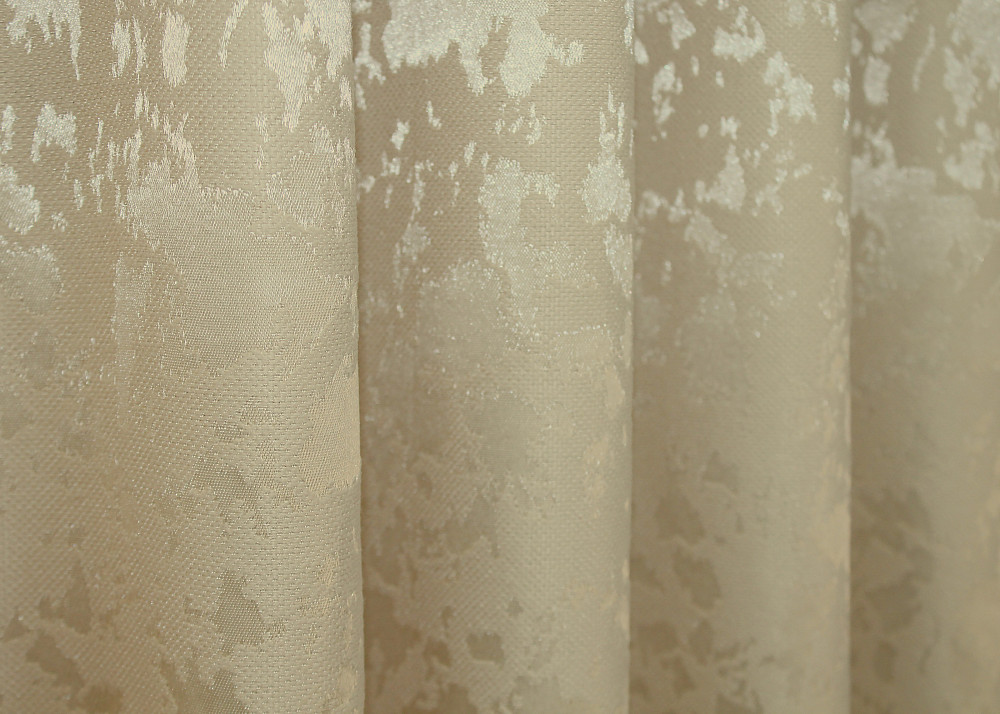 Комплект коротких штор VR-Textil Лен мрамор Pavliani ХО №1270ш 130х170 см 2 шт Бежевый (35-0112) Киев - изображение 7