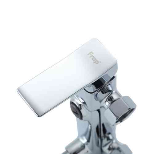 Змішувач для ванни з поворотним виливом FRAP F3284 хром Київ