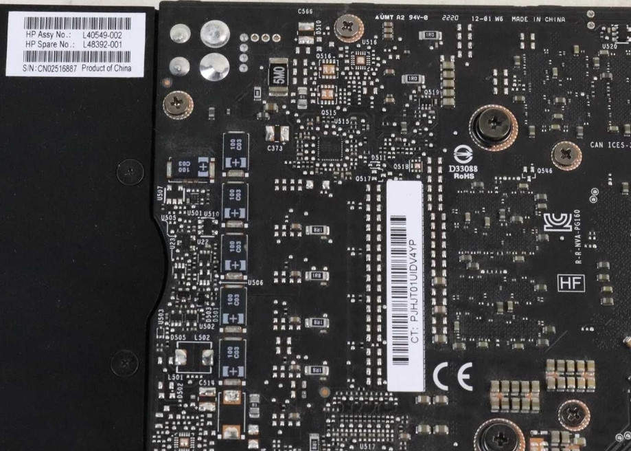 Видеокарта HP NVIDIA QUADRO RTX 4000 L40549-002 8GB GDDR6 Харьков - изображение 1