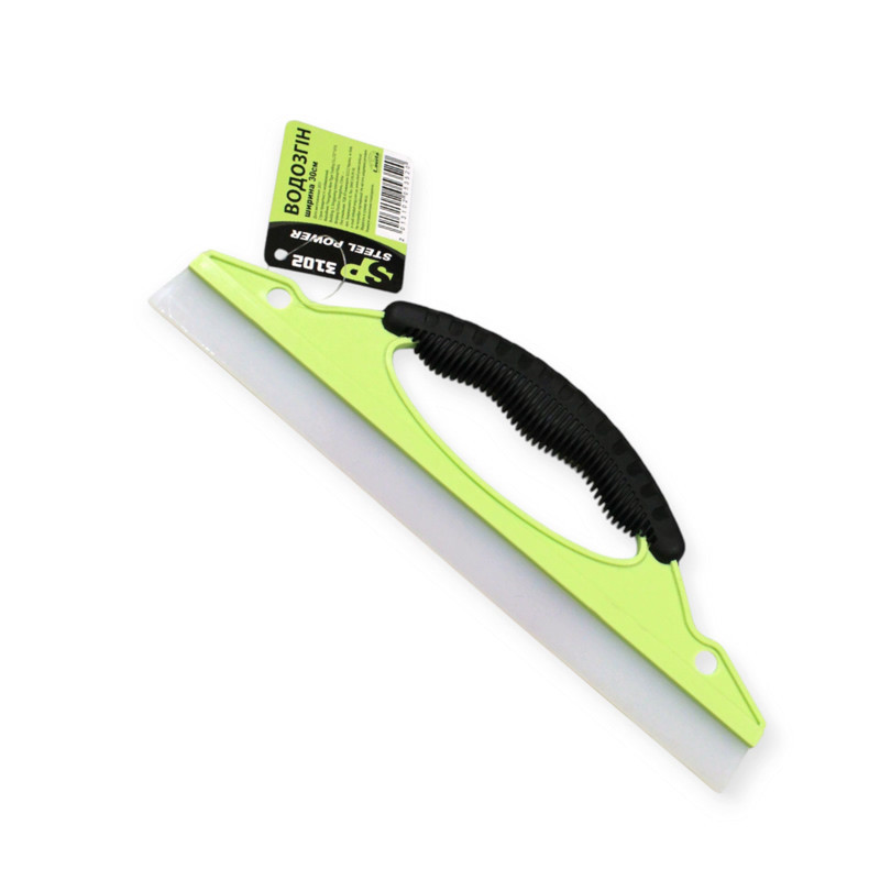 Стяжка води 30 х 9 см силікон, гумова ручка "трапеція" Steel Power Мукачево - фото 1