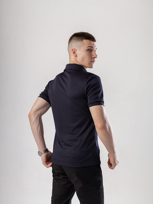 Мілітарі футболка кулмакс темно-синя весна/літо чоловіча Pobedov Recon Київ - фото 6