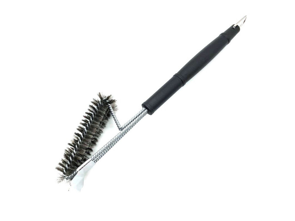 Щітка для гриля трьохрядна 2в1 (щітка+скребок) GRILLI 777455 Код: 013097 Рівне - фото 4