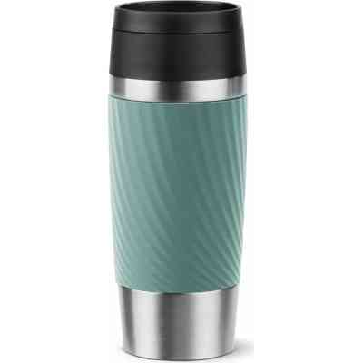 Термокружка Tefal Travel Mug Classic Twist, 360мл, нержавіюча сталь, зелений (N2024310) Винница