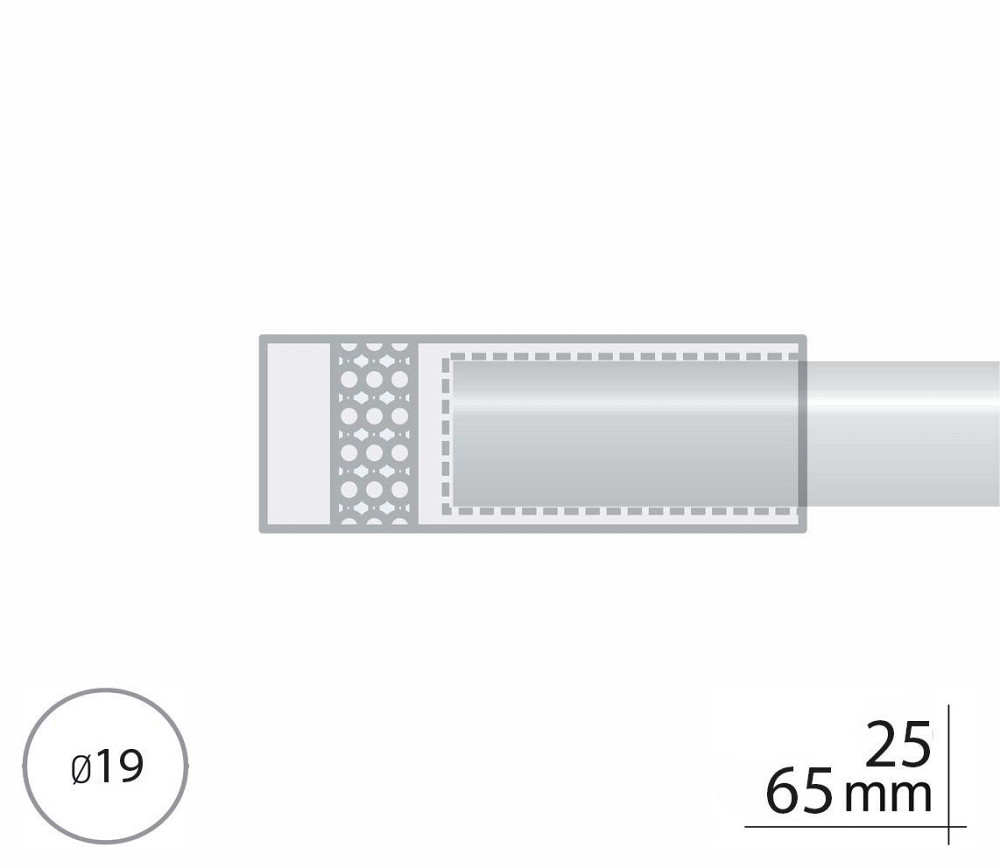 Закінчення для карнизу Orvit ГРАДІЄНТА 19 мм ЗОЛОТО Львів - фото 2