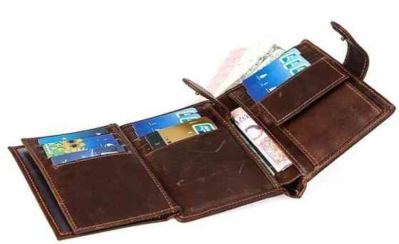 Гаманець універсальний Vintage 14926 Коричневий Київ