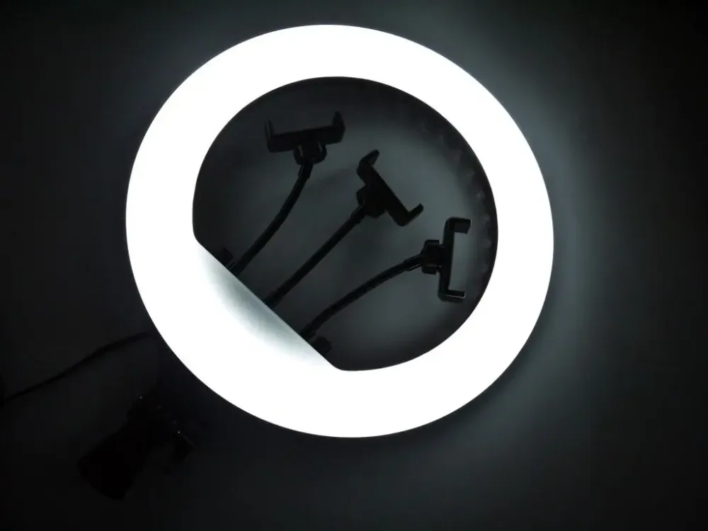 Кольцевая LED лампа RL-14 36см 220V 1 крепл.тел. + пульт + чехол Коломыя - изображение 5