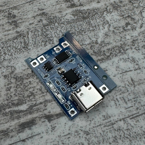 Модуль зарядки Li-ion батарей USB Type-C TP4056 X52136 з захистом Київ
